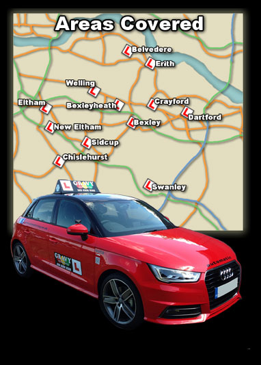 get driving lessons Gravesend with Gravy Driving School